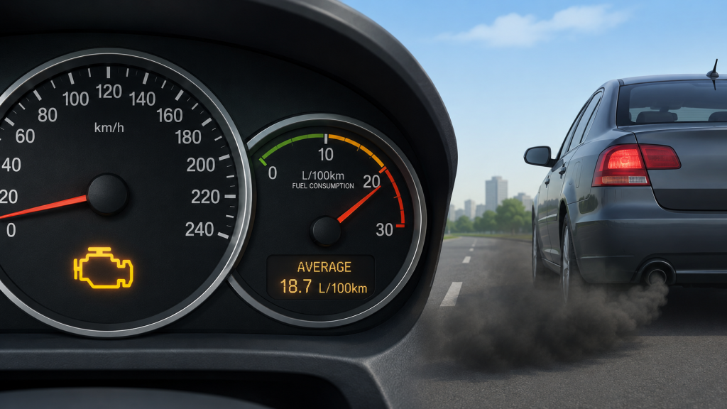 Đèn check engine sáng và xe hao xăng, dấu hiệu hỏng cảm biến oxy
